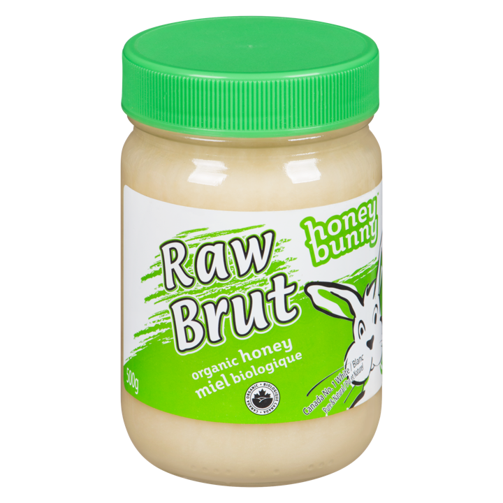 Raw Honey Canada No. 1 White Unpasturized Organic - 500 g