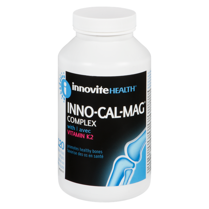 Inno-Cal-Mag Complex with Vitamin K2 - 120 soft gels