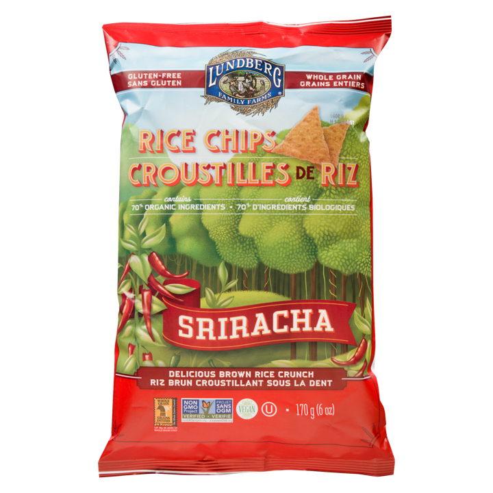 Rice Chips - Sriracha - 170 g