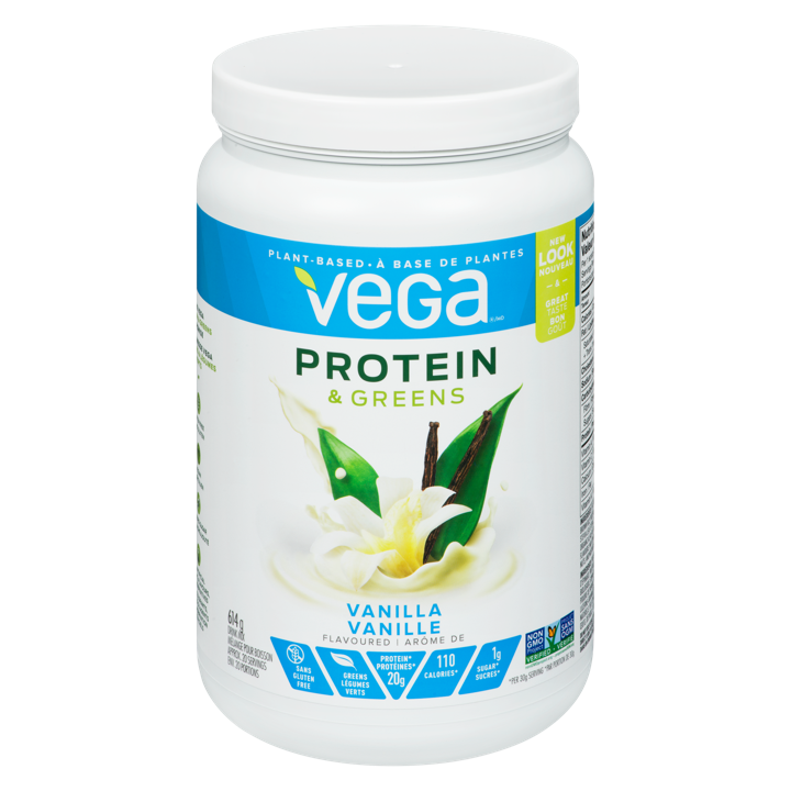 Vega Protein &amp; Greens - Vanilla - 614 g