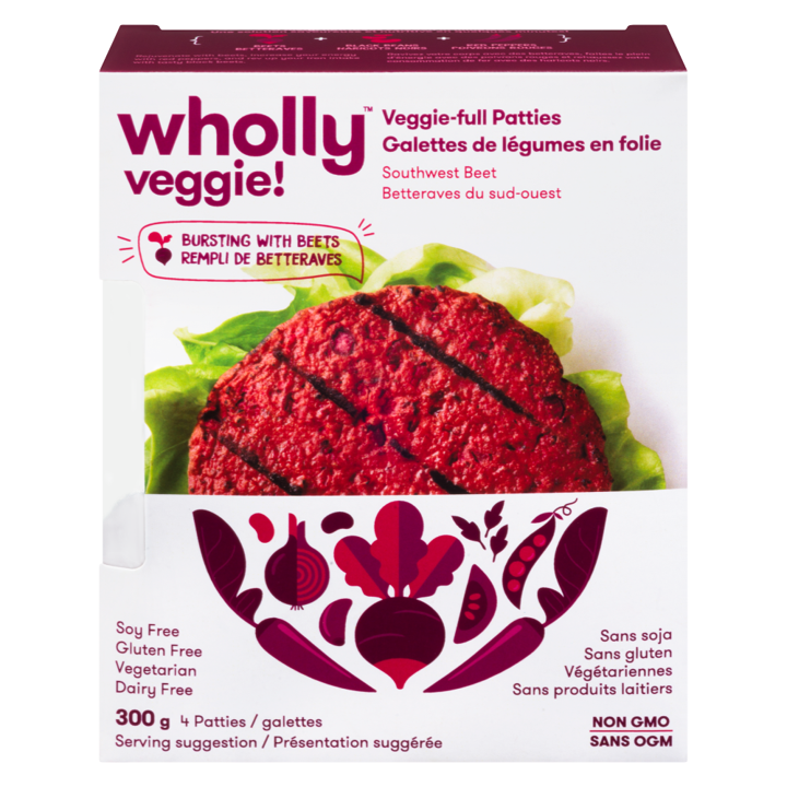 Veggie Patties - Southwest Beet - 300 g