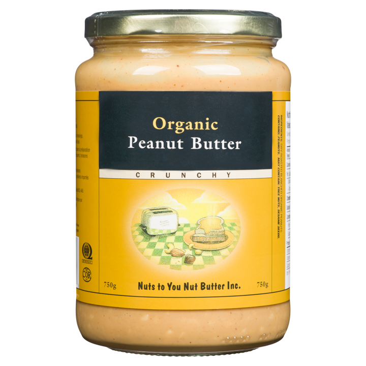 Organic Peanut Butter - 750 g