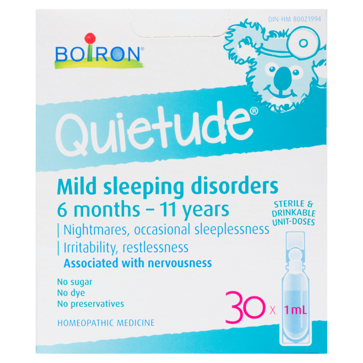 Quietude Mild Sleeping Disorders 6 Months-11 Years - 30 x 1 ml