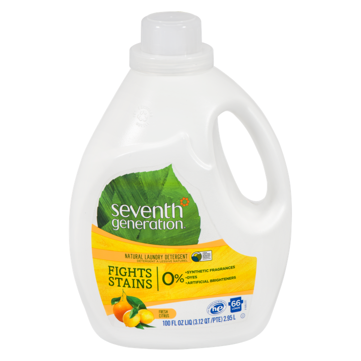 Natural Laundry Detergent - Fresh Citrus - 2.95 L