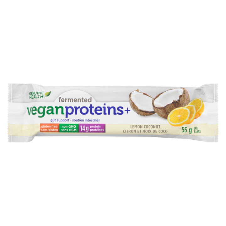 Fermented Vegan Protein Bar - Lemon Coconut - 55 g