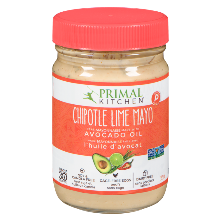 Real Mayonnaise Made With Avocado Oil - Chipotle Lime Mayo - 355 ml