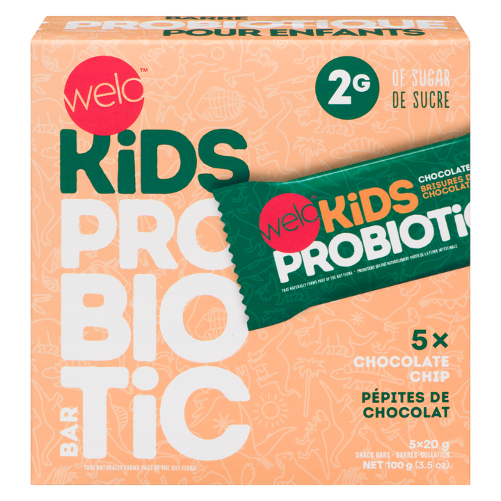 Kids Probiotic Bar - Chocolate Chip - 5 x 20 g