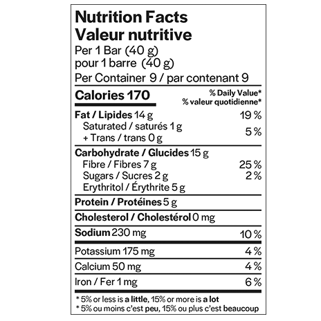 Snack Bar - Cinnamon Pecan - 40 g