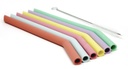 Mini Silicone Straw - 6 count