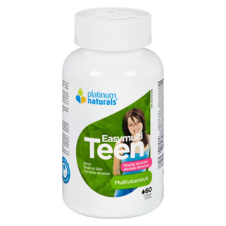 Easymulti Teen Young Women Multivitamin - 60 capsules