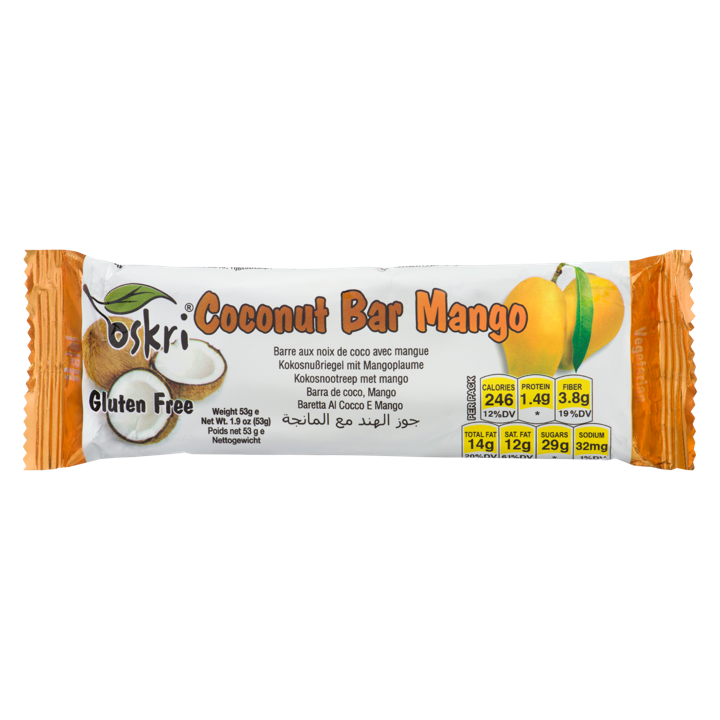 Coconut Bar - Mango - 53 g