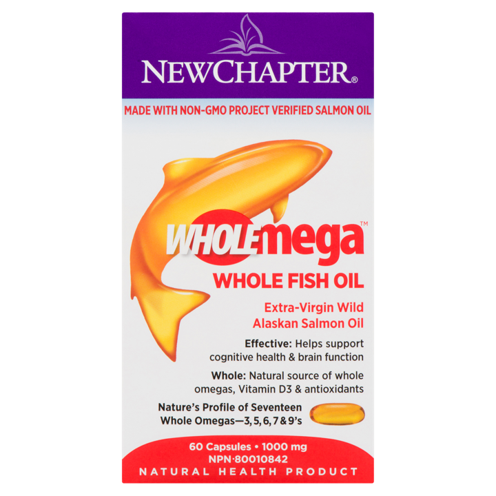 Wholemega - 1,000 mg - 60 capsules