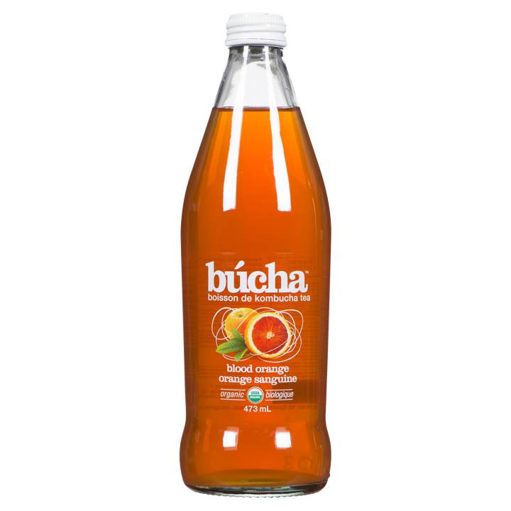 Sparkling Kombucha Tea - Blood Orange