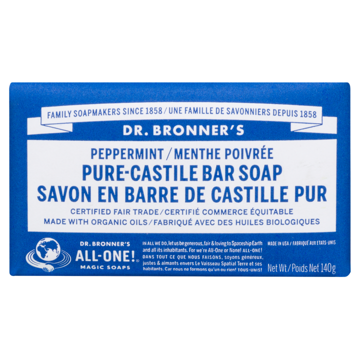 Pure-Castile Bar Soap - Peppermint