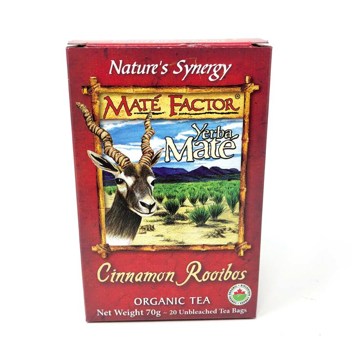 Yerba Mate Tea Bags - Cinnamon Rooibos