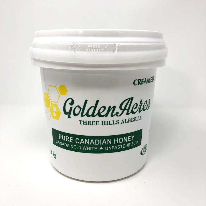 Pure Canadian Honey Canada No.1 White Unpasturized Creamed