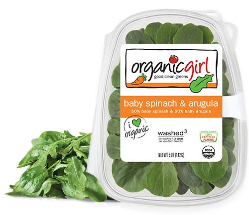 Baby Spinach &amp; Arugula Salad