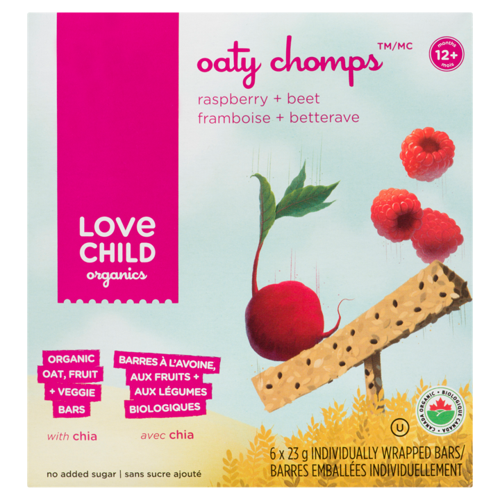 Oaty Chomps - Raspberry + Beet