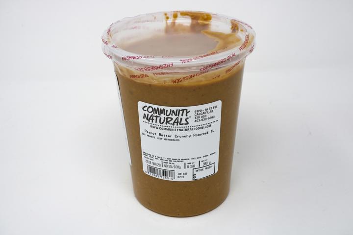 Peanut Butter Crunchy Roasted 1L