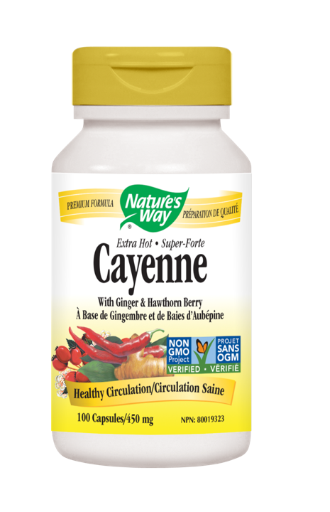 Extra Hot Cayenne 100,000 HU - 450 mg