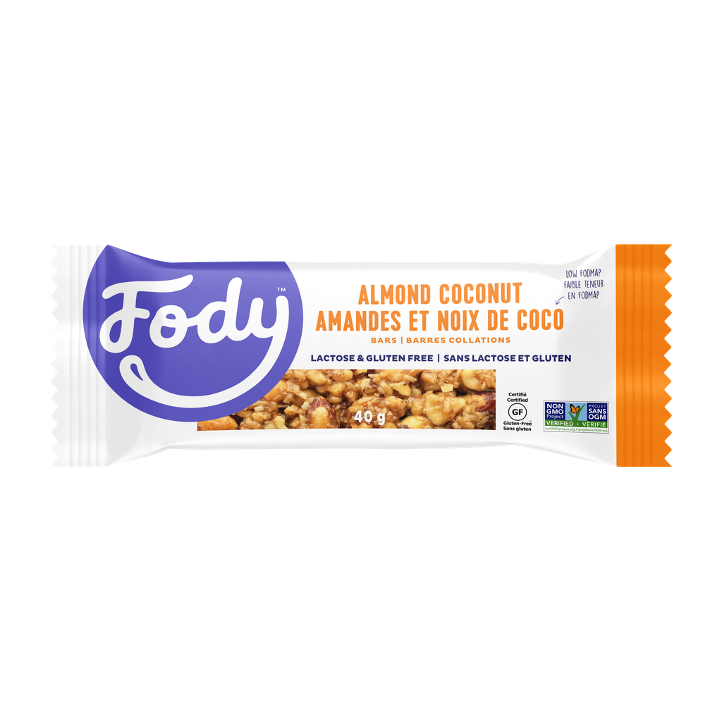 Low FODMAP Bars - Almond Coconut