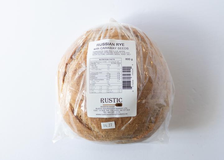 Russian Rye with Caraway Seed