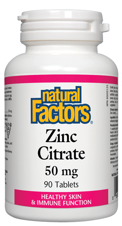 Zinc Citrate - 50 mg