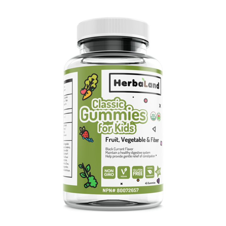 Gummy For Kids - Fruits Veggies and Fiber