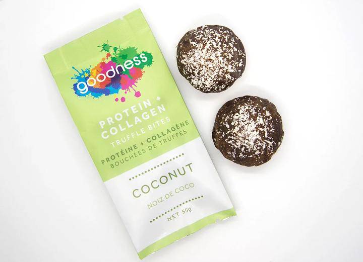 Protein + Collagen Truffle Bites - Coconut