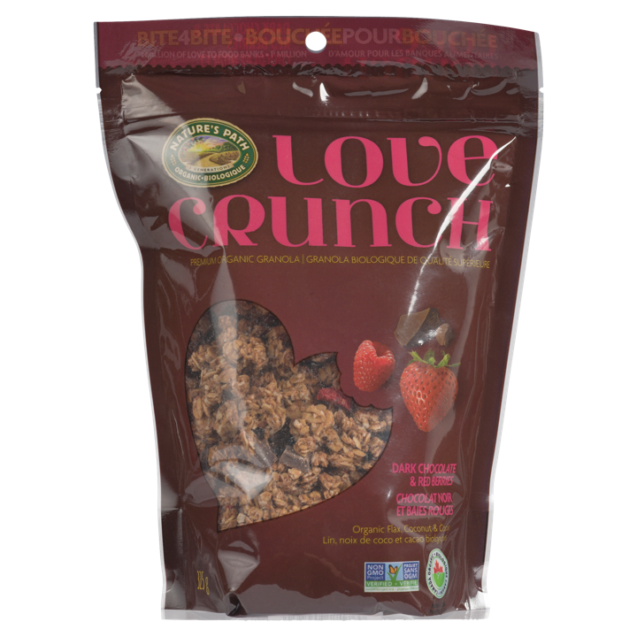 Love Crunch Granola - Dark Chocolate &amp; Red Berries