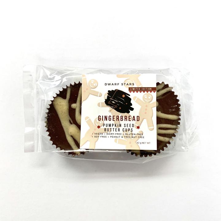 Pumpkin Seed Butter Cups - Gingerbread