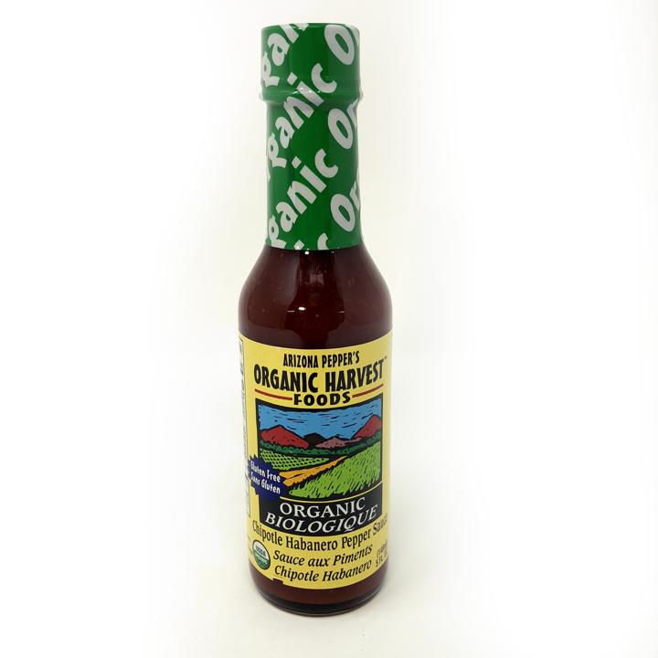 Organic Harvest Foods Pepper Sauce - Chipotle Habanero