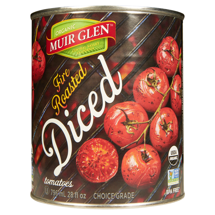 Organic Diced Tomatoes - Fire Roasted