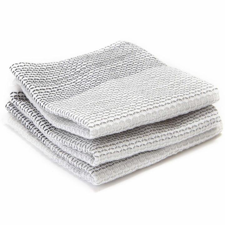 Tidy Dish Cloths - Grey, Black