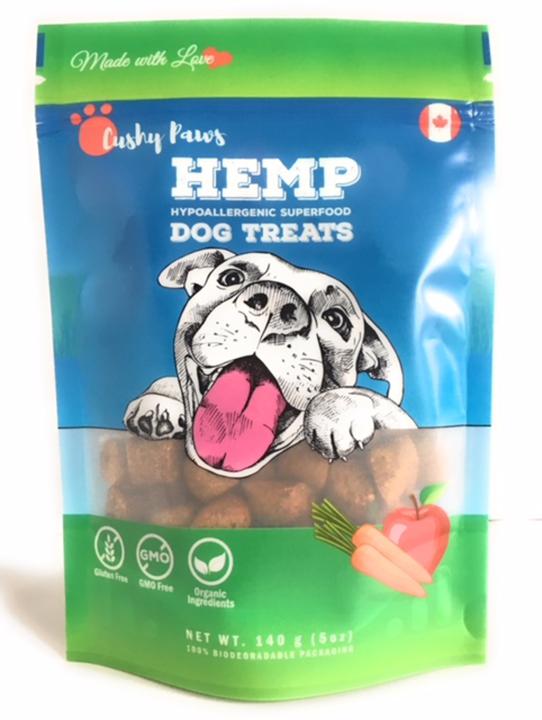 Hemp Dog Treats - Apple Carrot