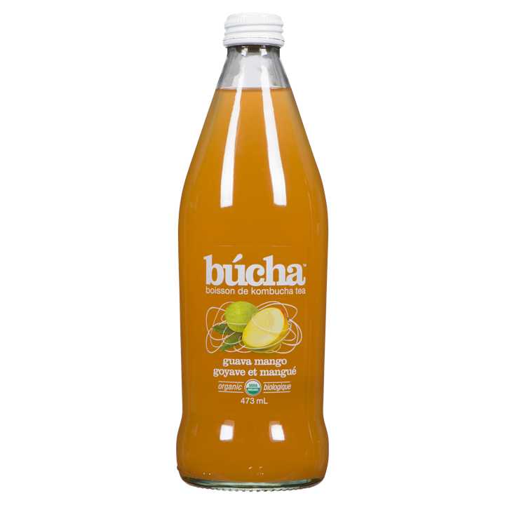 Sparkling Kombucha Tea - Guava Mango