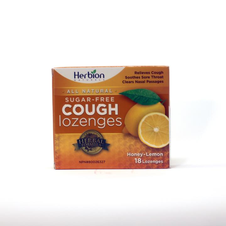 Sugar Free Cough Lozenges - Honey Lemon