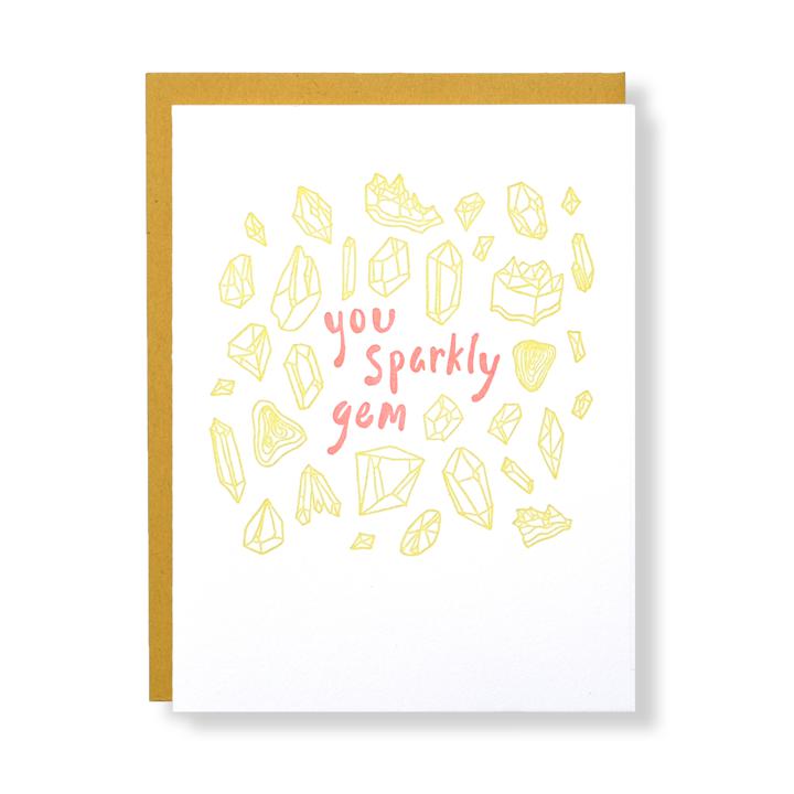 You Sparkly Gem Card