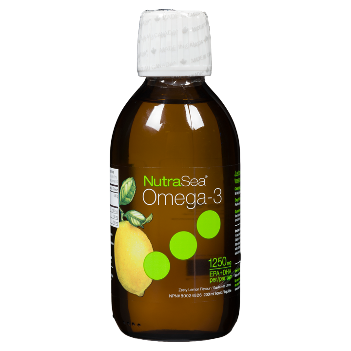 NutraSea Omega-3 - Zesty Lemon 1,250 mg EPA + DHA