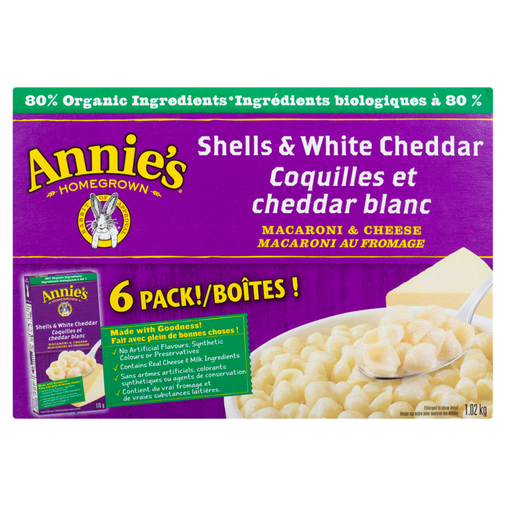 Macaroni &amp; Cheese - Shells &amp; White Cheddar