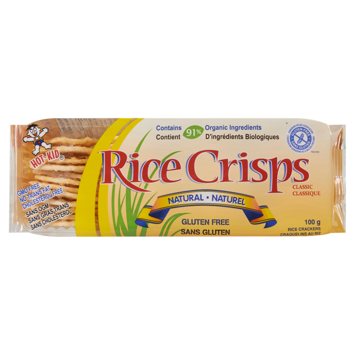 Rice Crisps - Natural