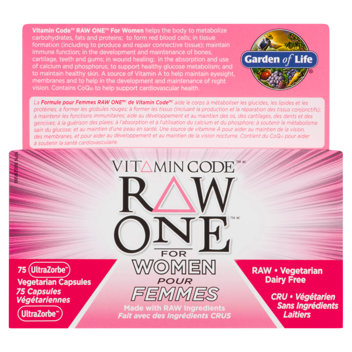 Vitamin Code Raw One For Women