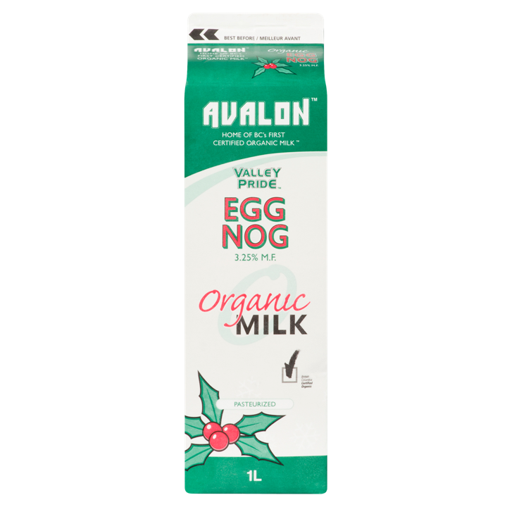 Organic Milk Egg Nog