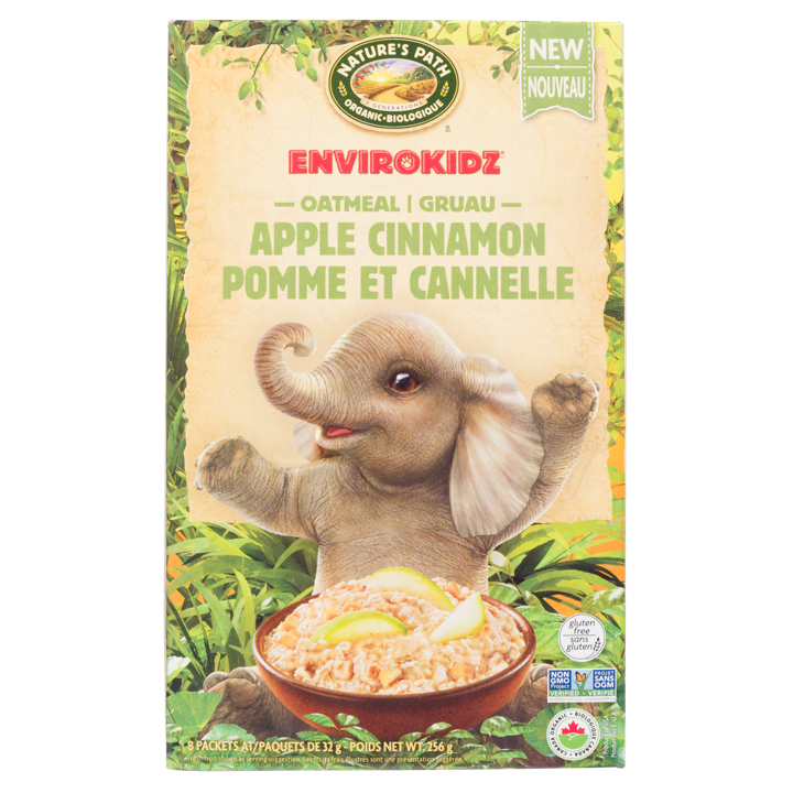 Envirokidz Instant Oatmeal - Apple Cinnamon