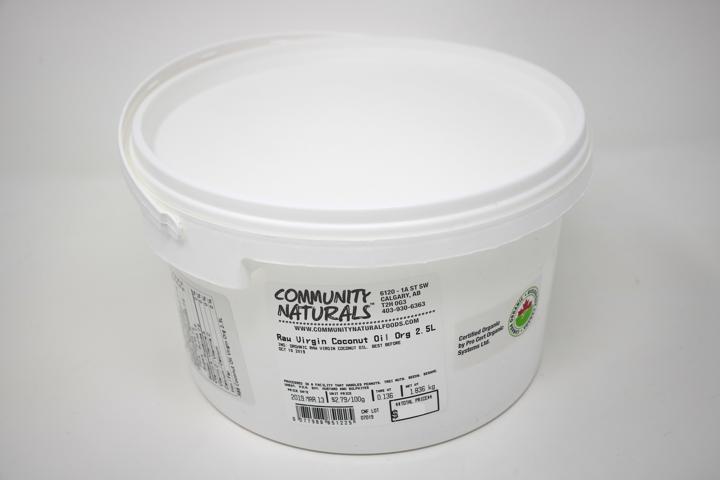 Raw Virgin Coconut Oil Org 2.5L