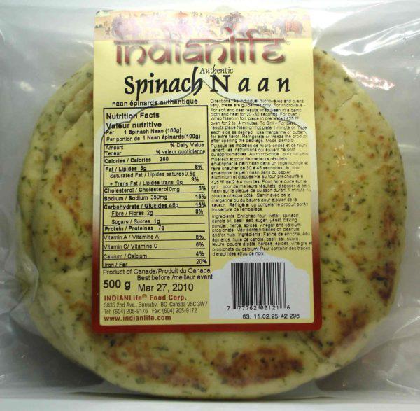 Spinach Naan