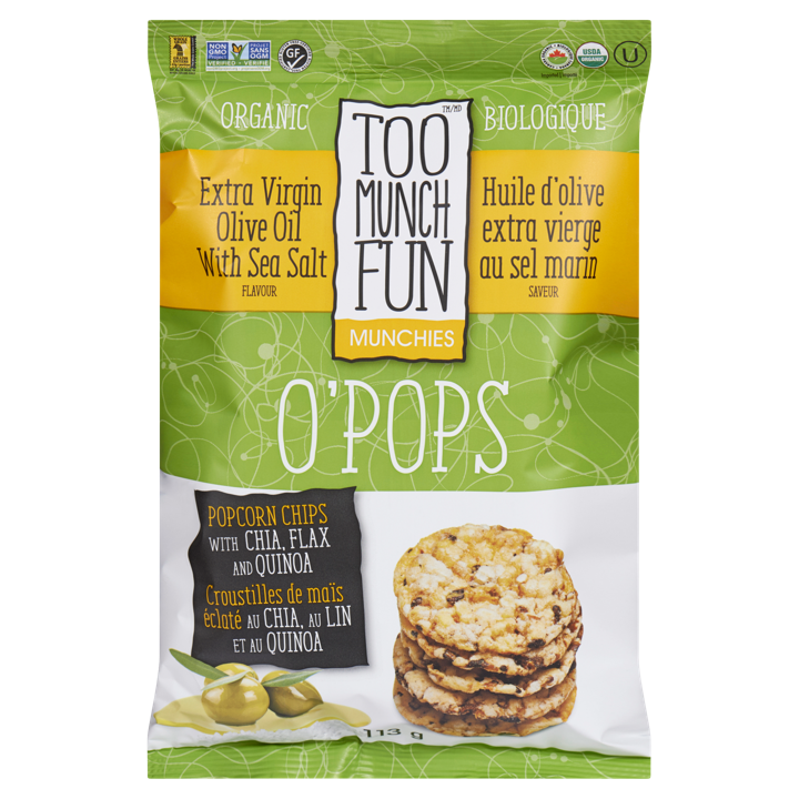 O'Pops - Extra Virgin Olive Oil with Sea Salt