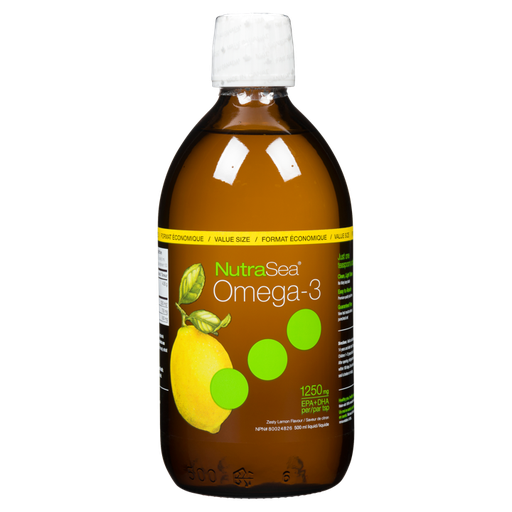 NutraSea Omega-3 - Zesty Lemon 1,250 mg EPA + DHA