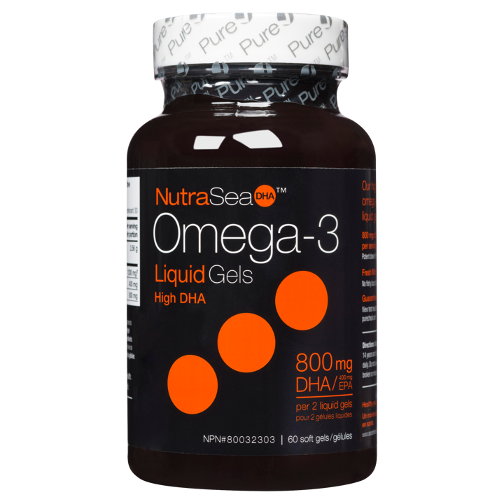 NutraSea Omega-3 High DHA - Fresh Mint 1,200 mg EPA + DHA