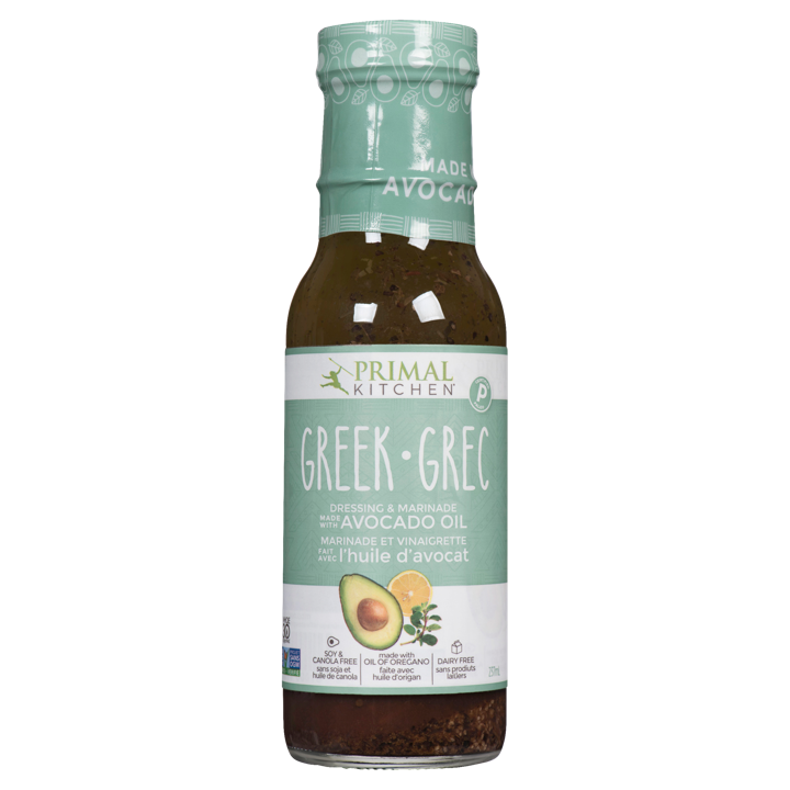 Dressing &amp; Marinade Made With Avocado Oil - Greek